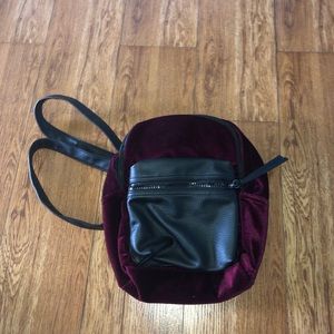 Cute Velvet Everyday Backpack